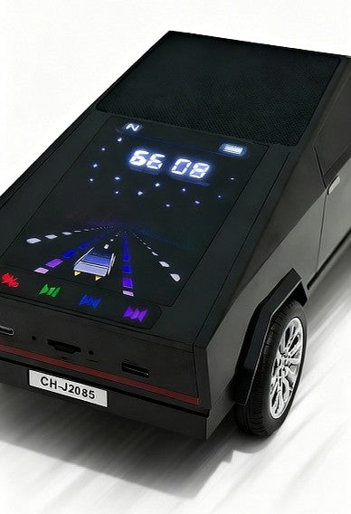 Bocina En Forma De Carro Tesla Cybertruck, Bluetooth,fm/usb